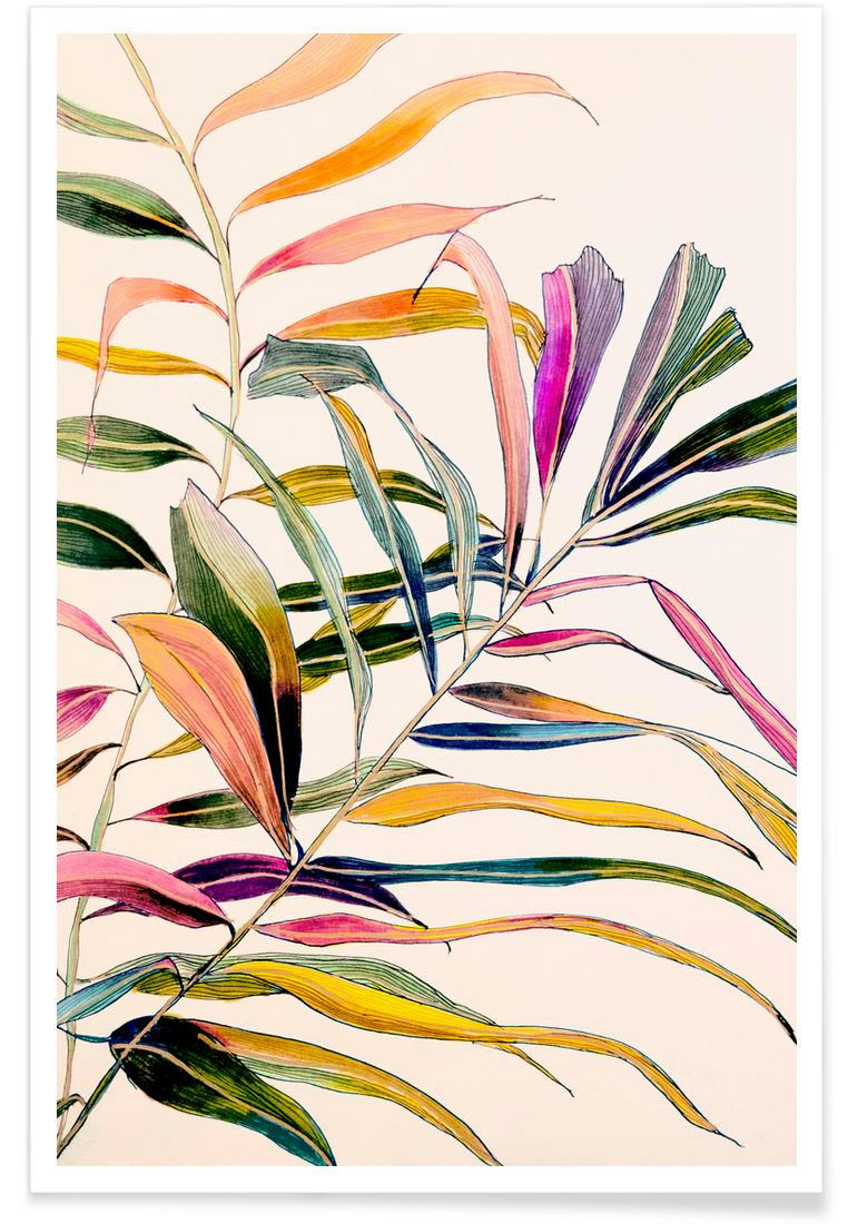 PALM - Affiche rose &