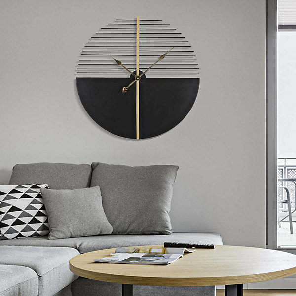 Horloge en métal Glam stick 60x4.5 cm