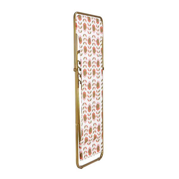 Bain de soleil Retro Lafuma Polyester et acier Imprimé rétro l.56cm x H.124cm
