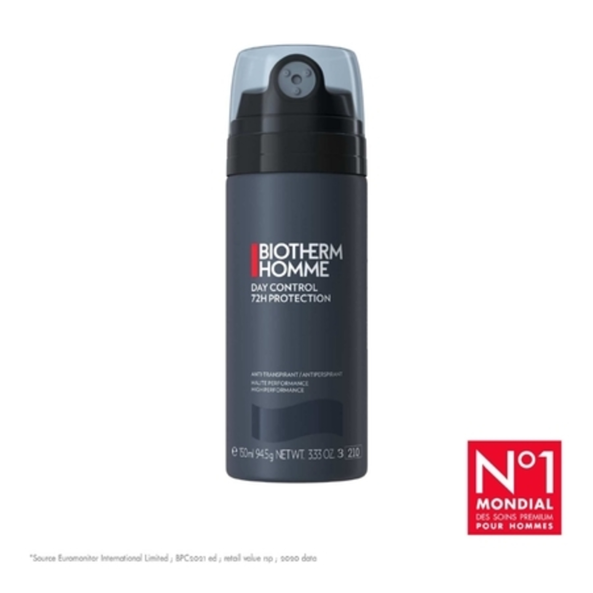 HOMME DAY CONTROLDéodorant anti-transpirant 72h haute performance