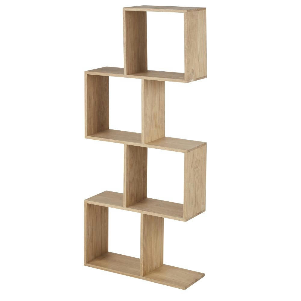 ALENDUA - Etagère en bois de chêne beige