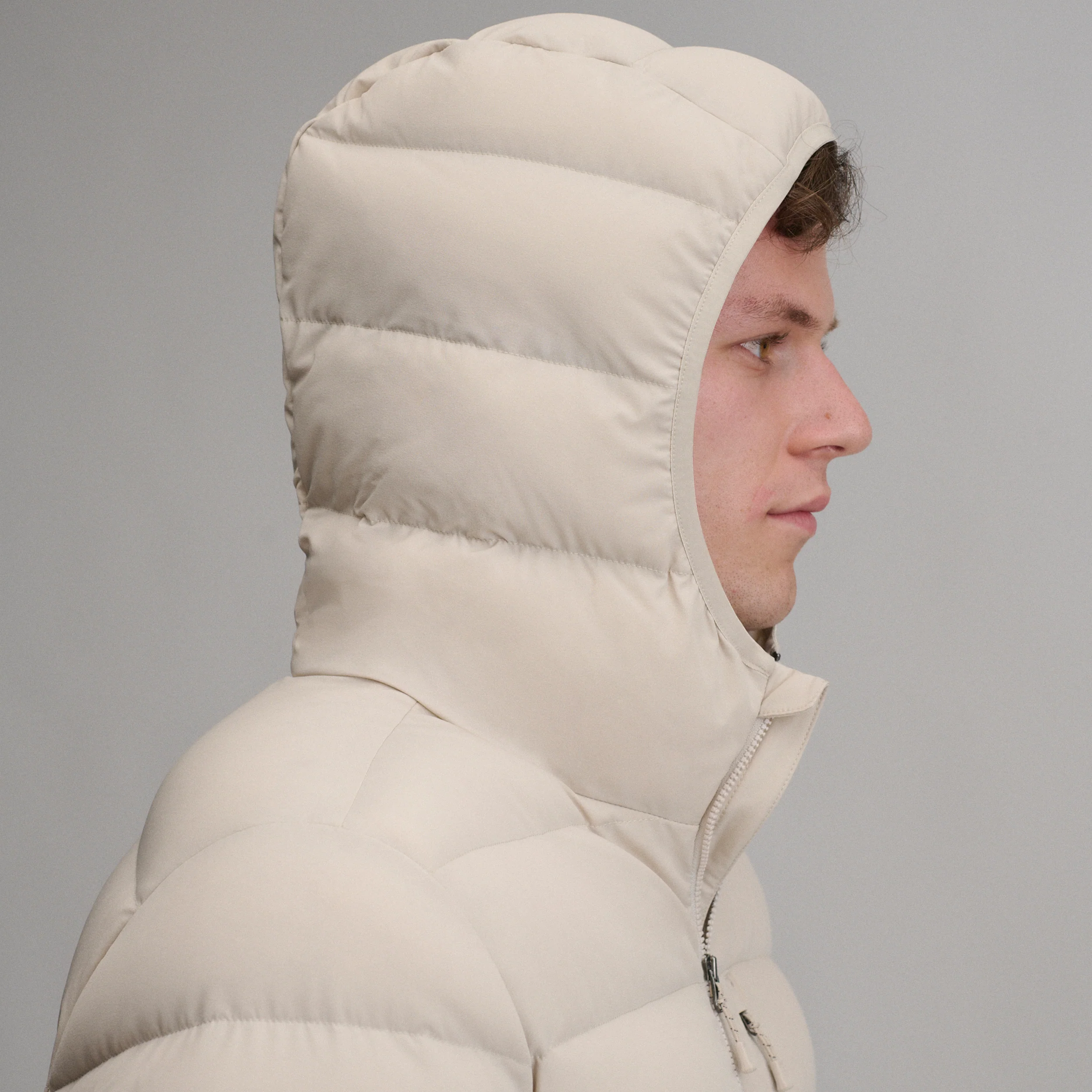 Men's EB Stretch Down Hooded Jacket