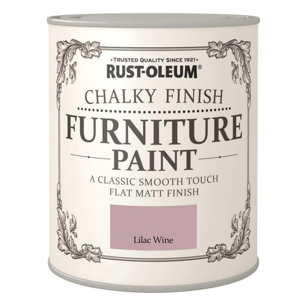 KALKMALING RUST-OLEUM FURNITURE LILAC WINE 750ML