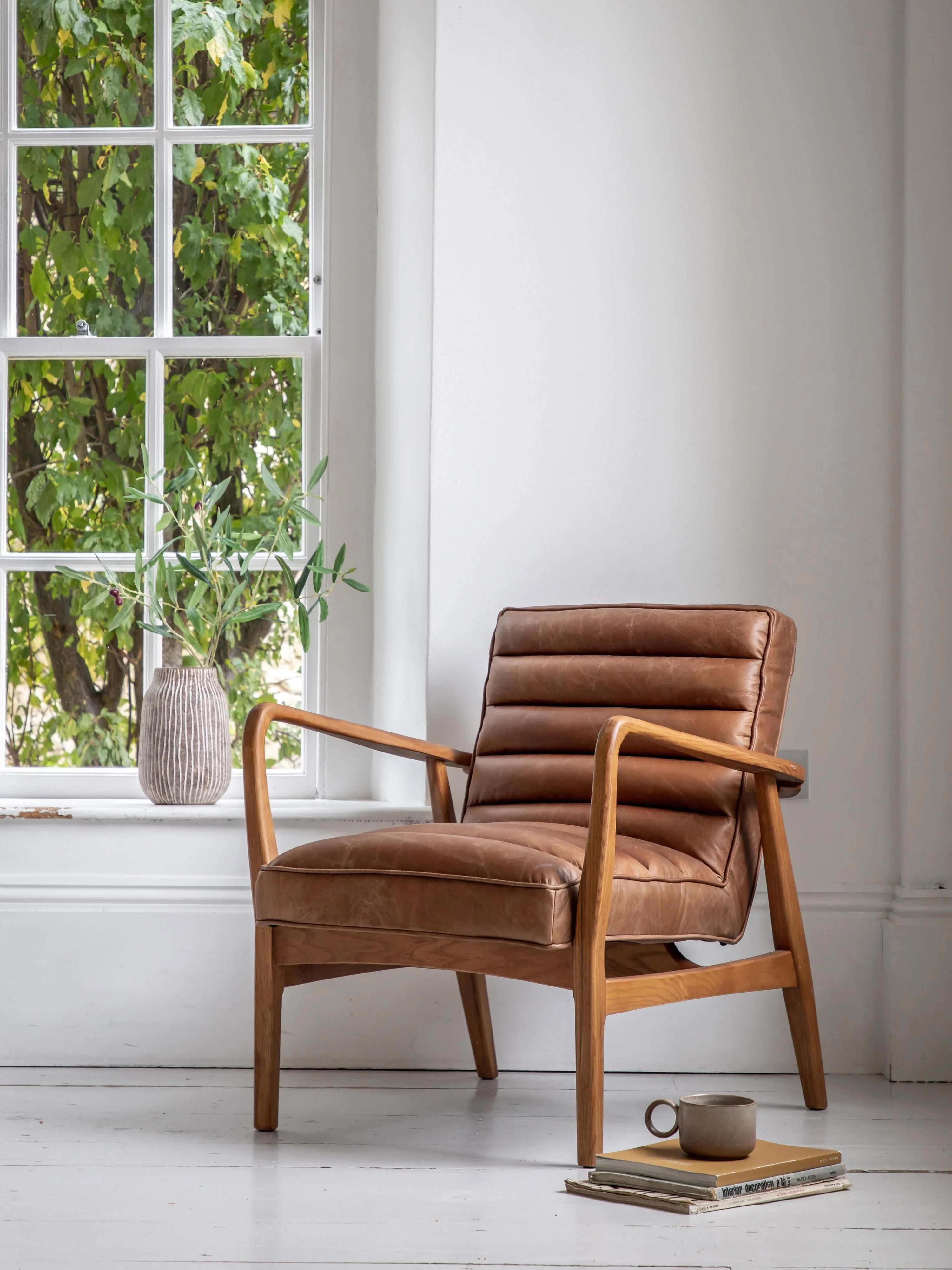 Leder-Loungesessel Datsun