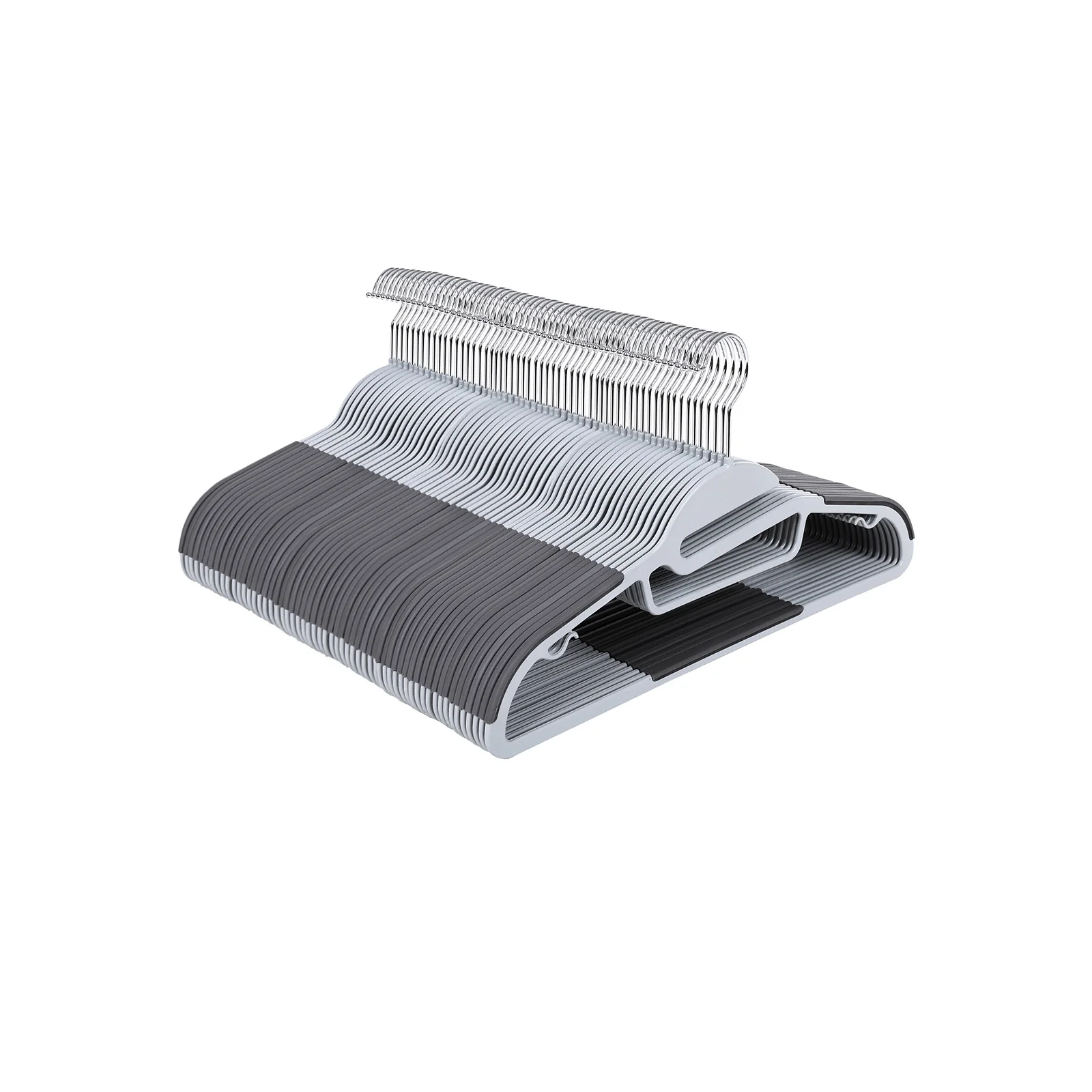 Cintres en plastique antidérapant
