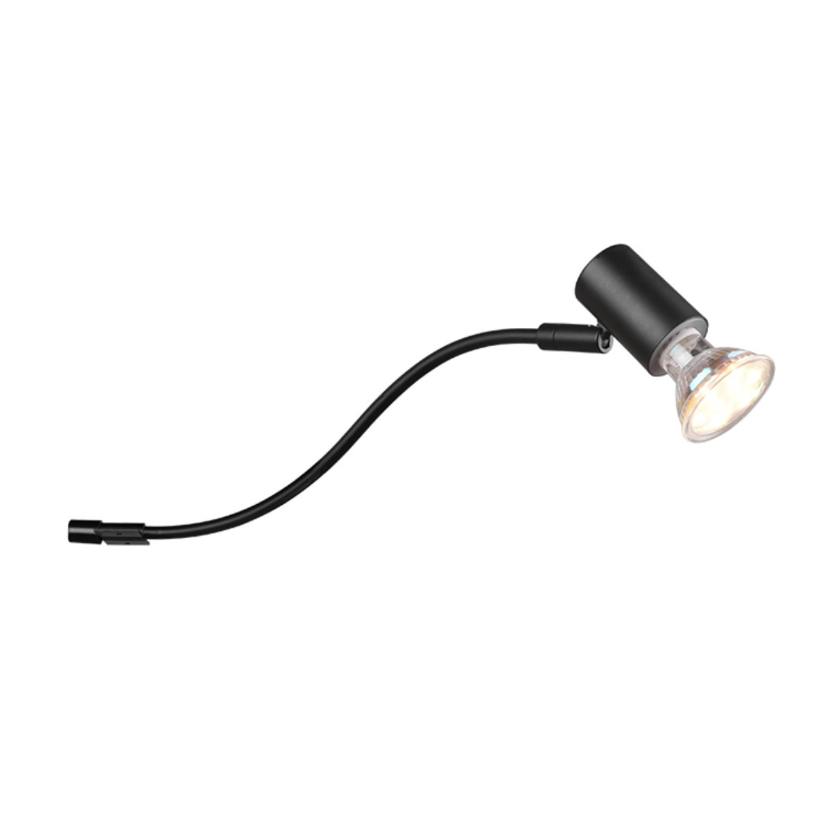 Kinkiet czarny GIADA 1xGU10x5W wym:11,4x5,4x34,3cm IP44 Trio