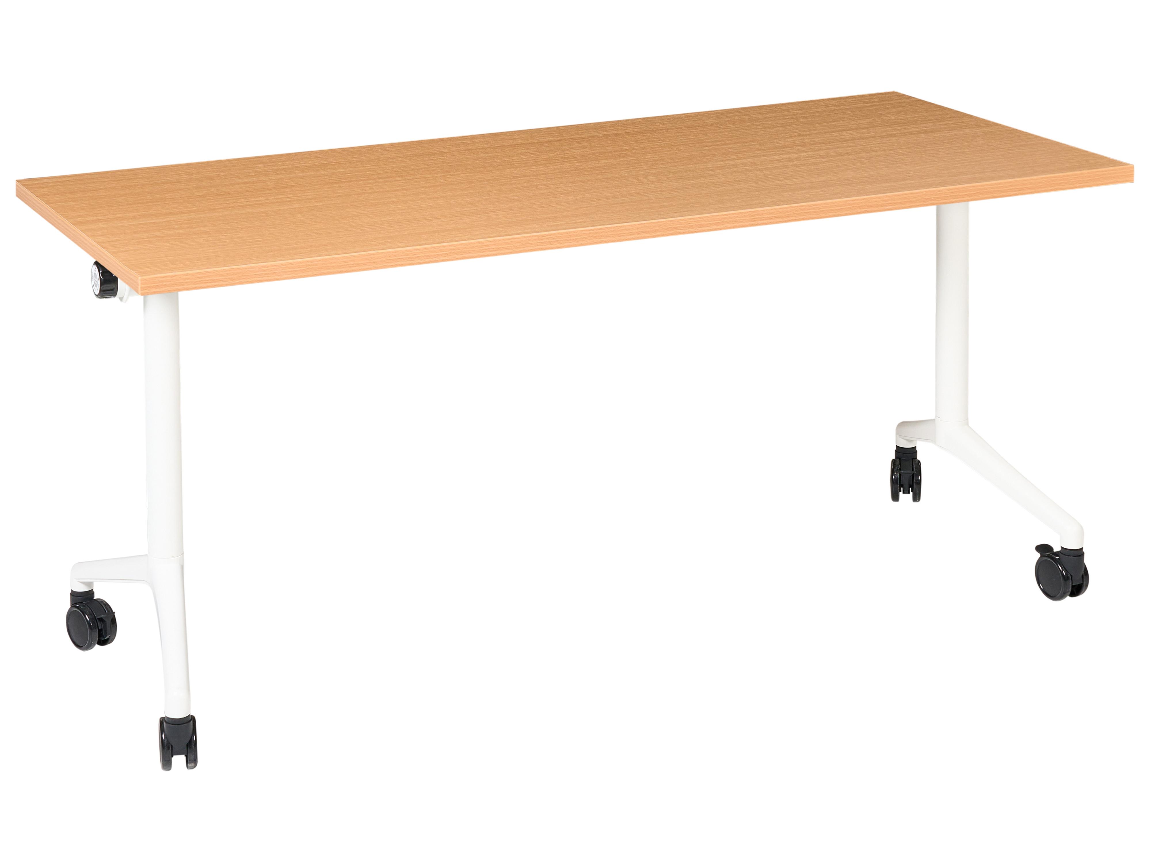 Foldable Office Desk CAVI Brown 120 cm 60 cm