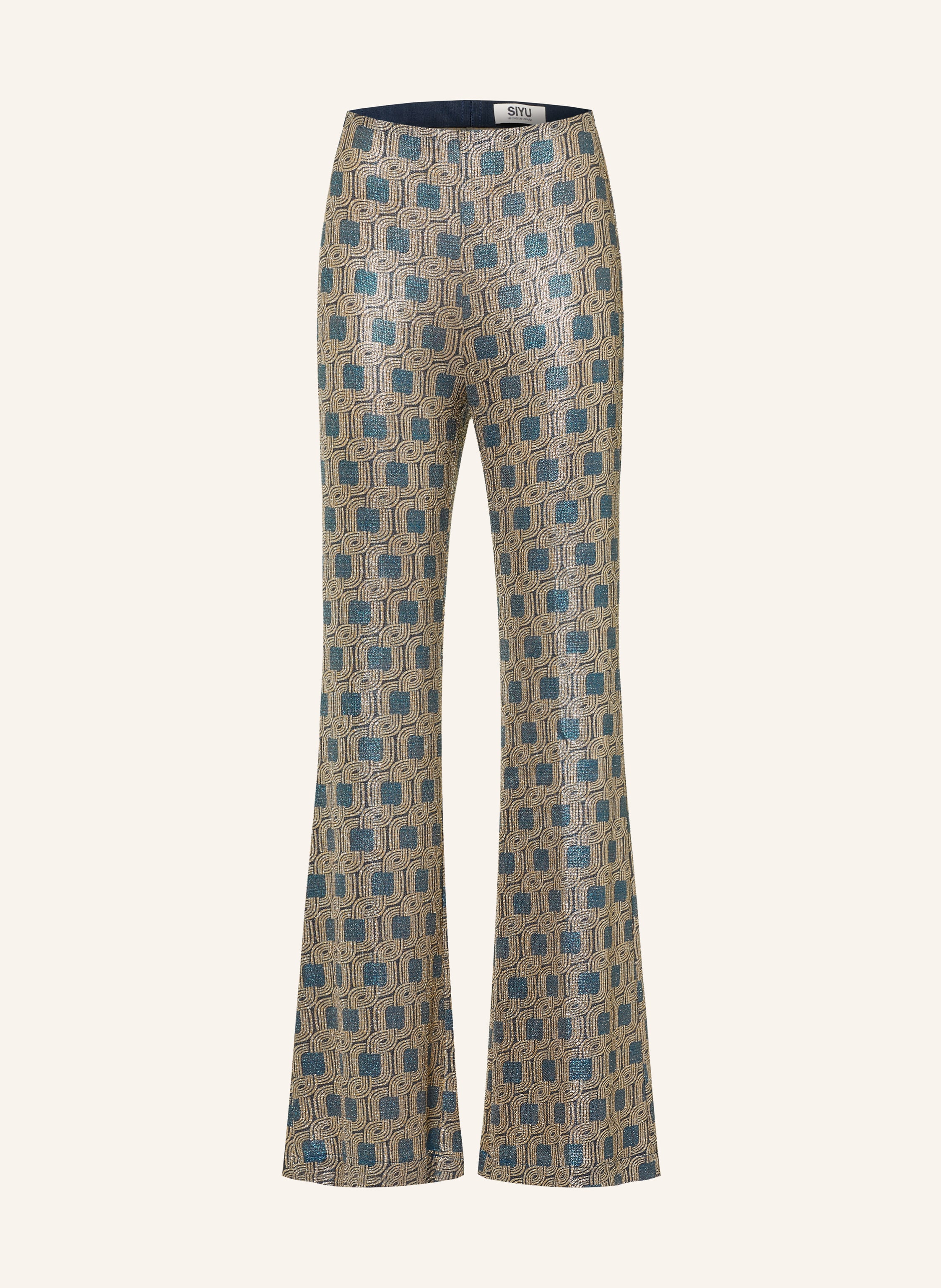 SIYU Bootcut-Hose aus Jersey