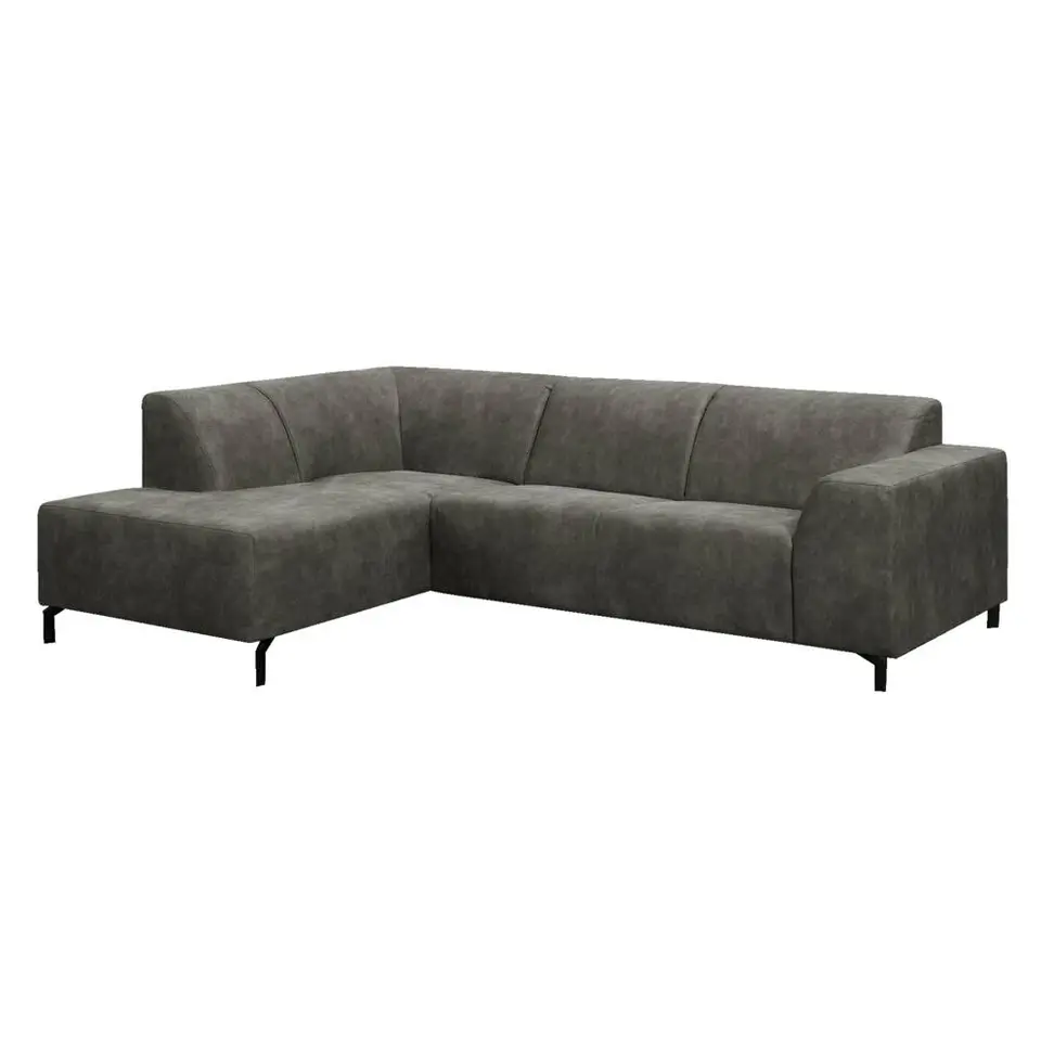 Hoekbank Noud links - antraciet