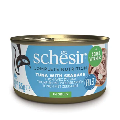 Schesir Complete Nutrition Fillet in Jelly 6 x 85g in Cans