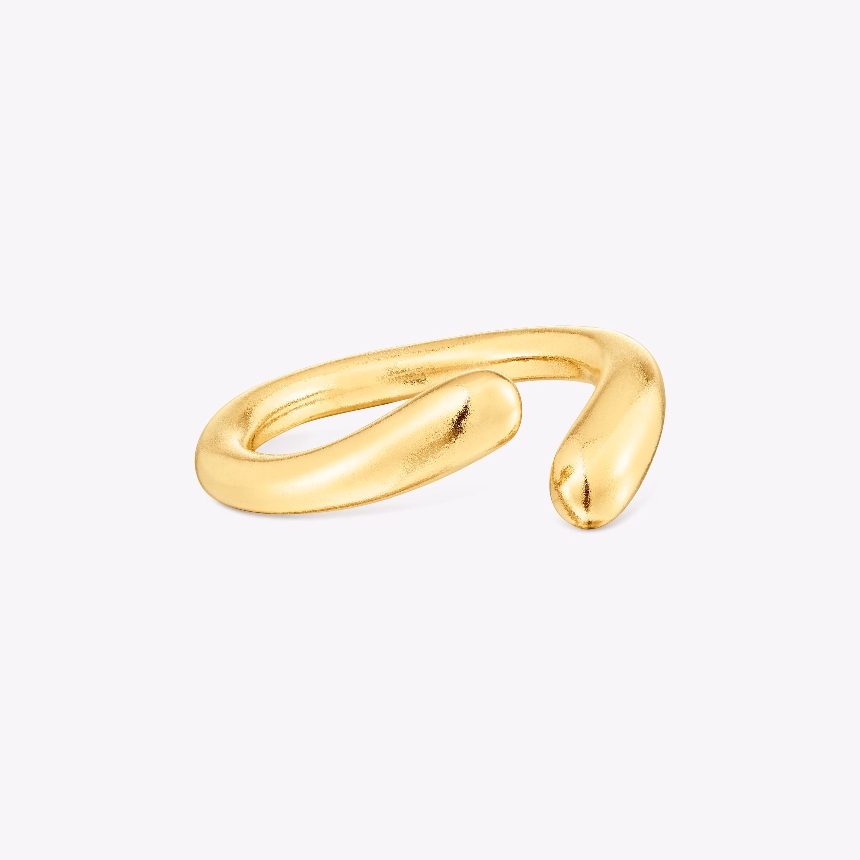 Anillo abierto de plata vermeil New Hav