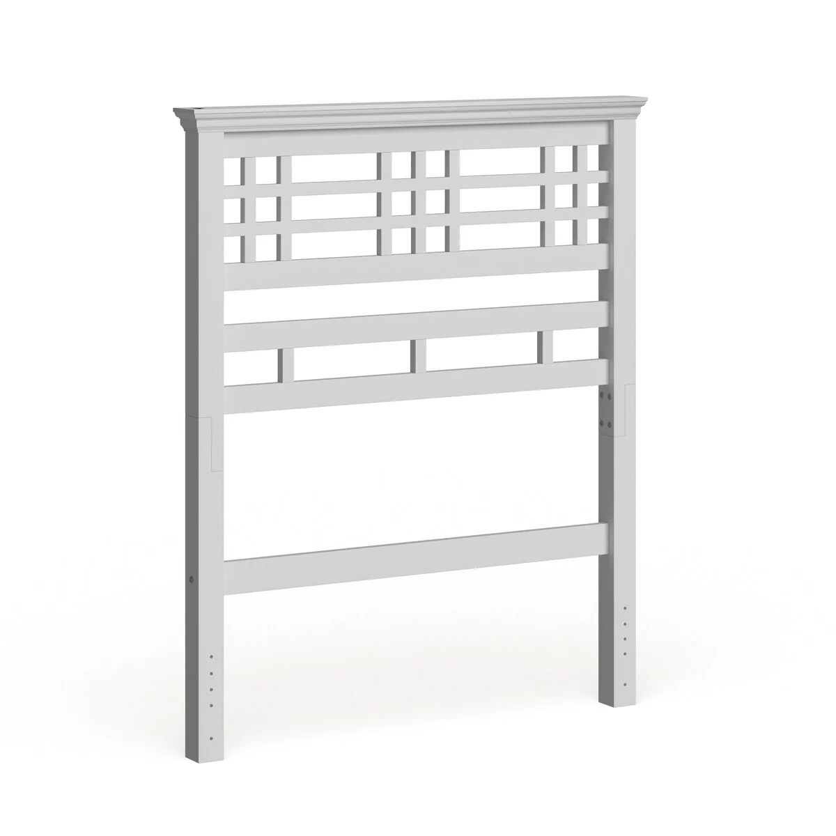 Copper Grove Priscilla Twin White Wooden Headboard