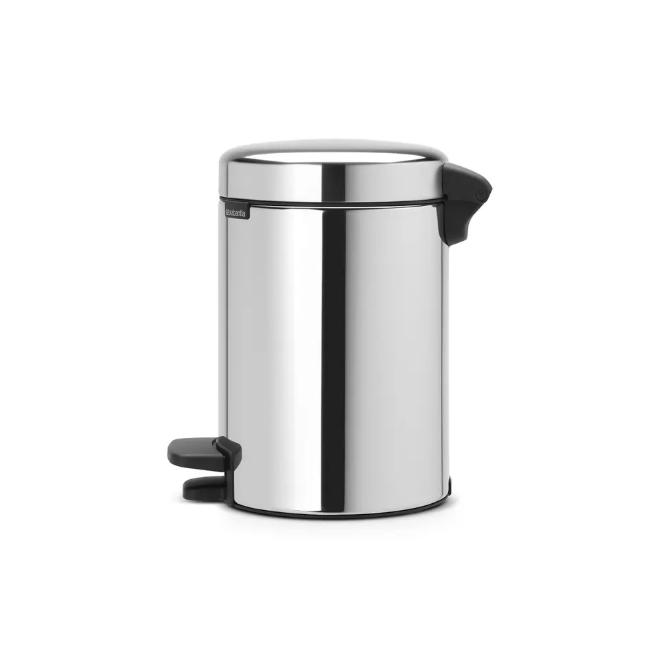 Brabantia Pedaalemmer NewIcon - 3L - Brilliant Steel