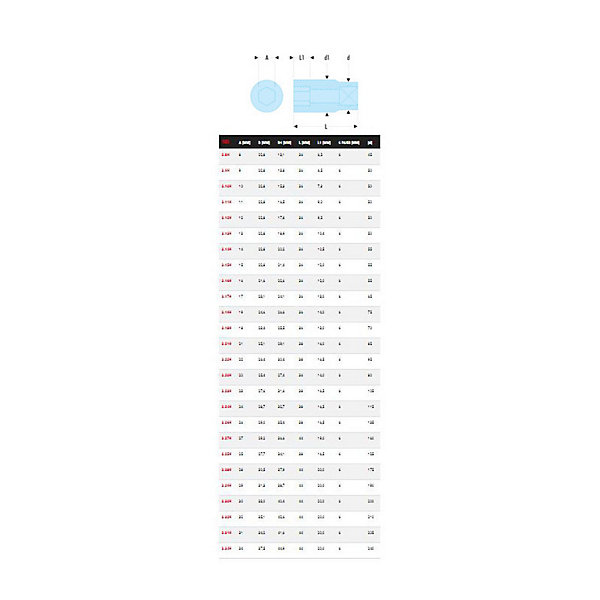 Douille 1/2'' 6 pans métrique 8mm - FACOM - S.8H
