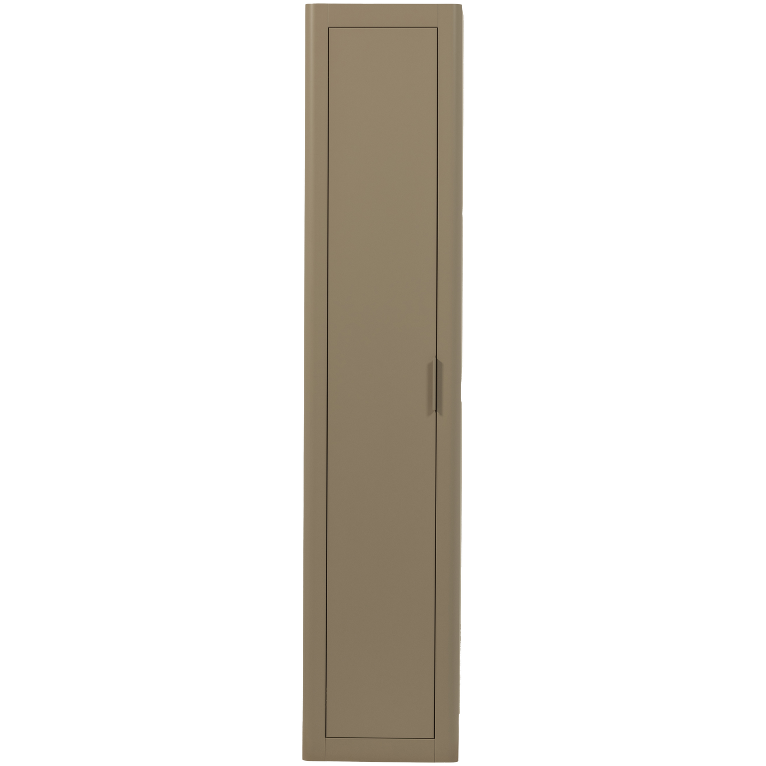 WOOOD smalle hoge kast Gunnar - Grenen - Mud - 217x45x39