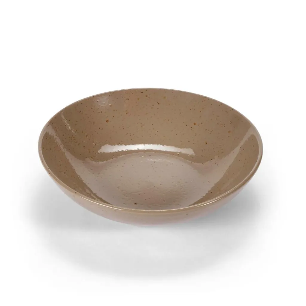 Assiettes^CASA TERRA Assiette Creuse Taupe