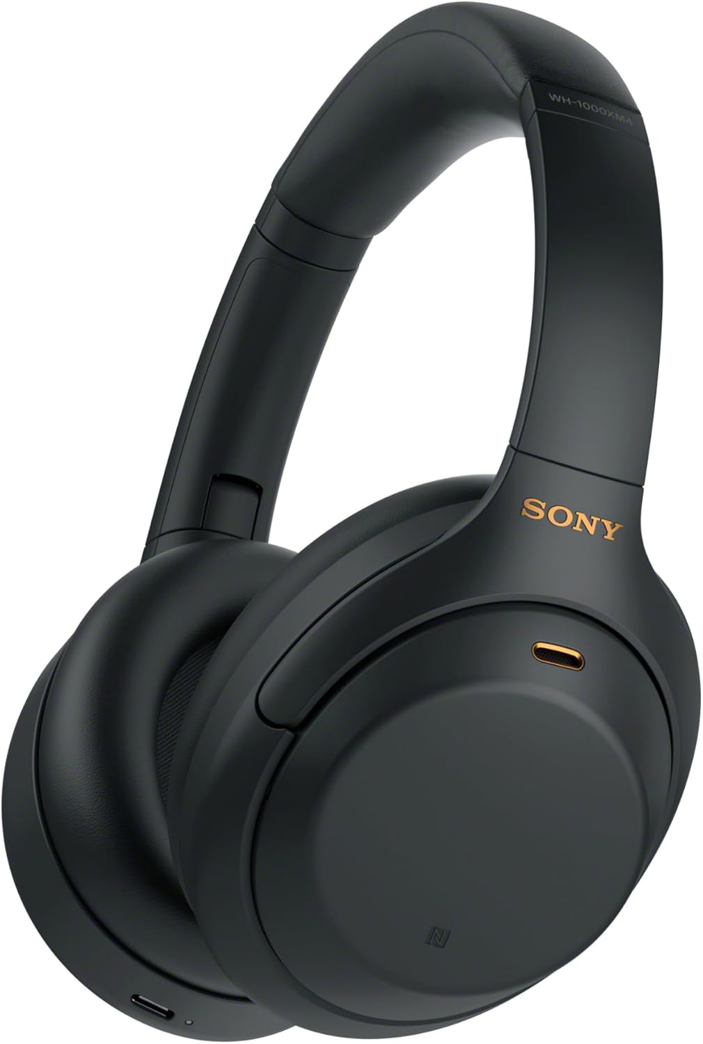 Sony WH-1000XM4 Wireless Premium Noise Canceling Overhead Headphones with Mic for Phone-Call and Alexa Voice Control  Black WH1000XM4