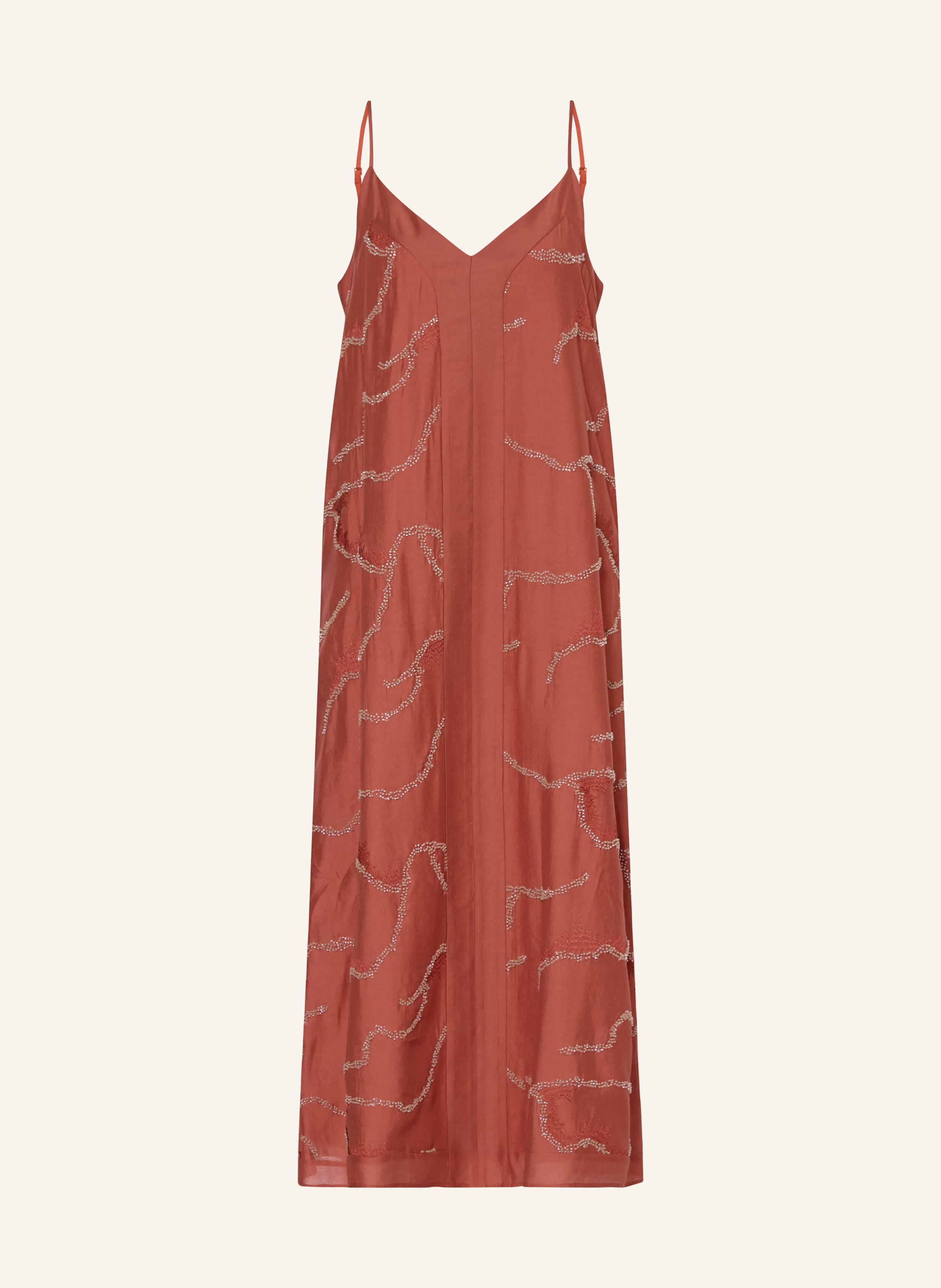 MARC CAIN Kleid mit Schmuckperlen