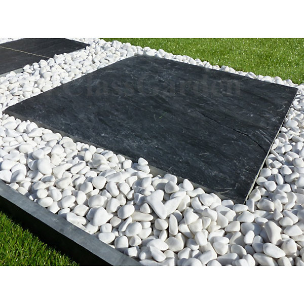 Galet Blanc Brillant 40-60 - Pack de 30 sacs - 600 kg