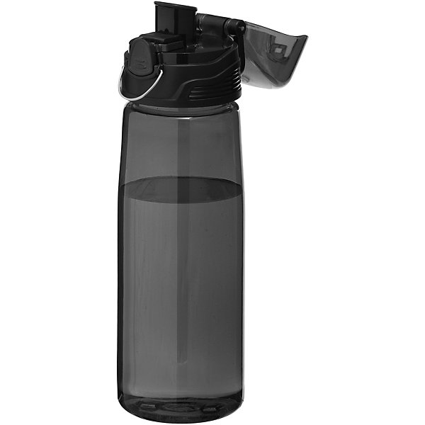 Bullet - Gourde de sport Capri Transparent Black (Taille unique)