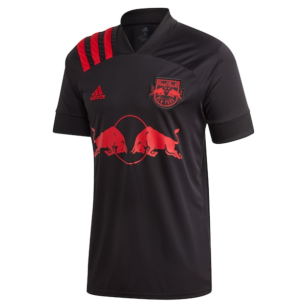 New York Red Bulls adidas 2020 Dark Mode Custom Replica Jersey - Black