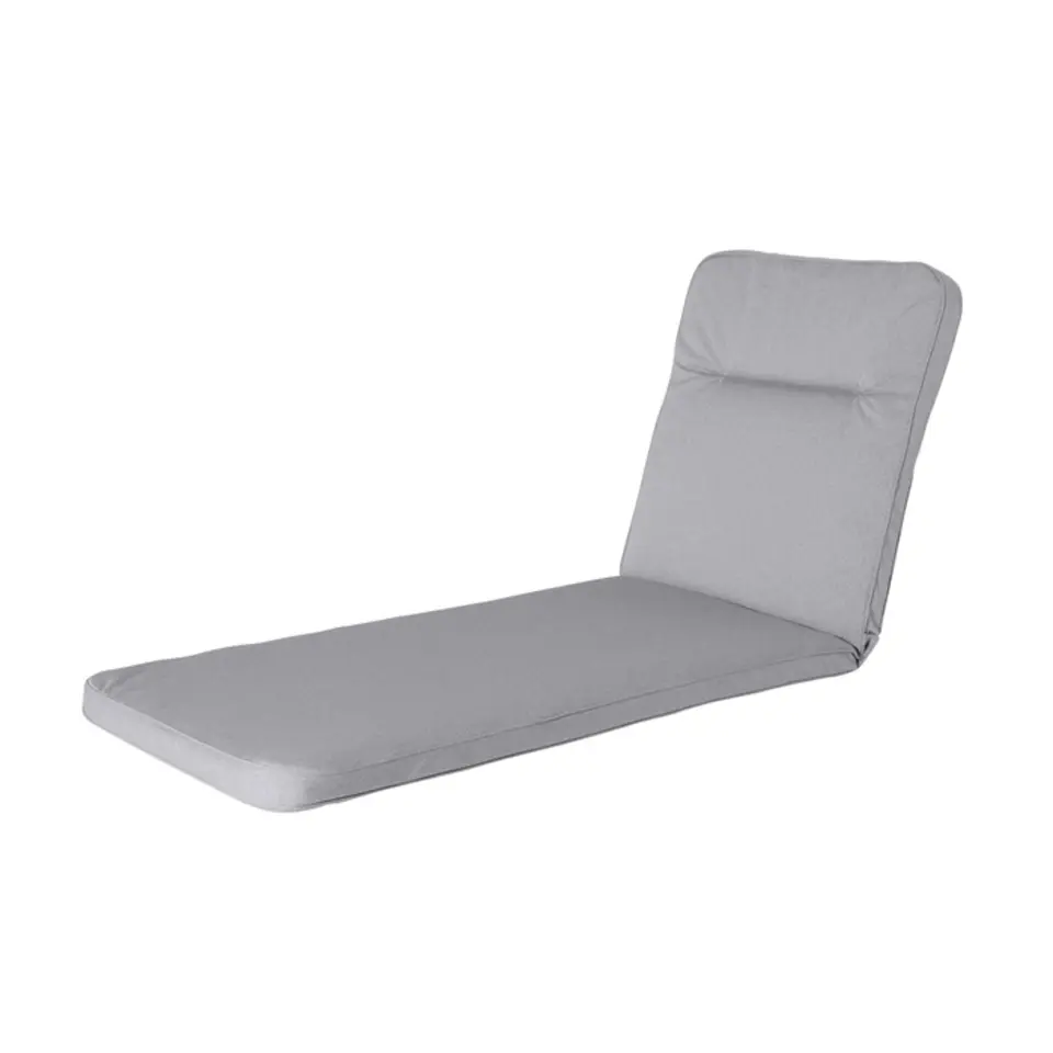 Madison - Ligbedkussen Manchester light grey - Ca. 190x60 cm - Set van 2