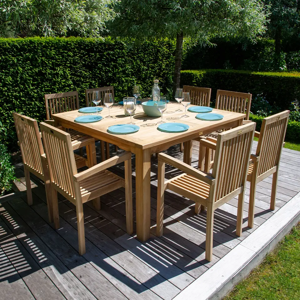 Happy Garden Tuinmeubilair JAVA - Bruin - Hout