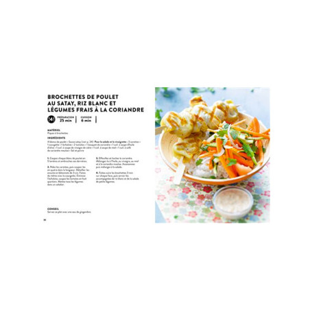 Livre Barbecue & Plancha - 65 recettes faciles et gourmandes - Loïc Hanno