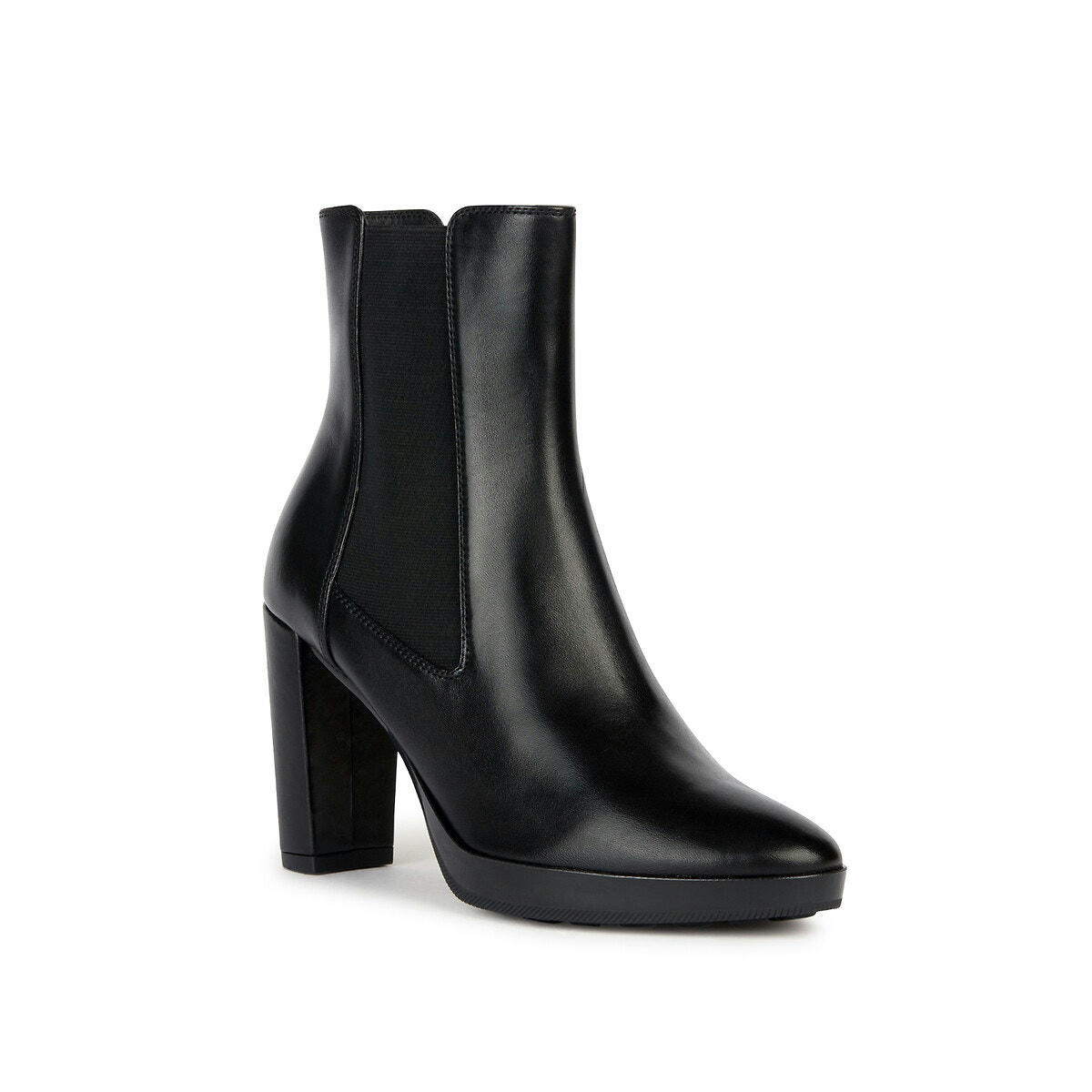 Bottines élastiquées à talon Walk Pleasure