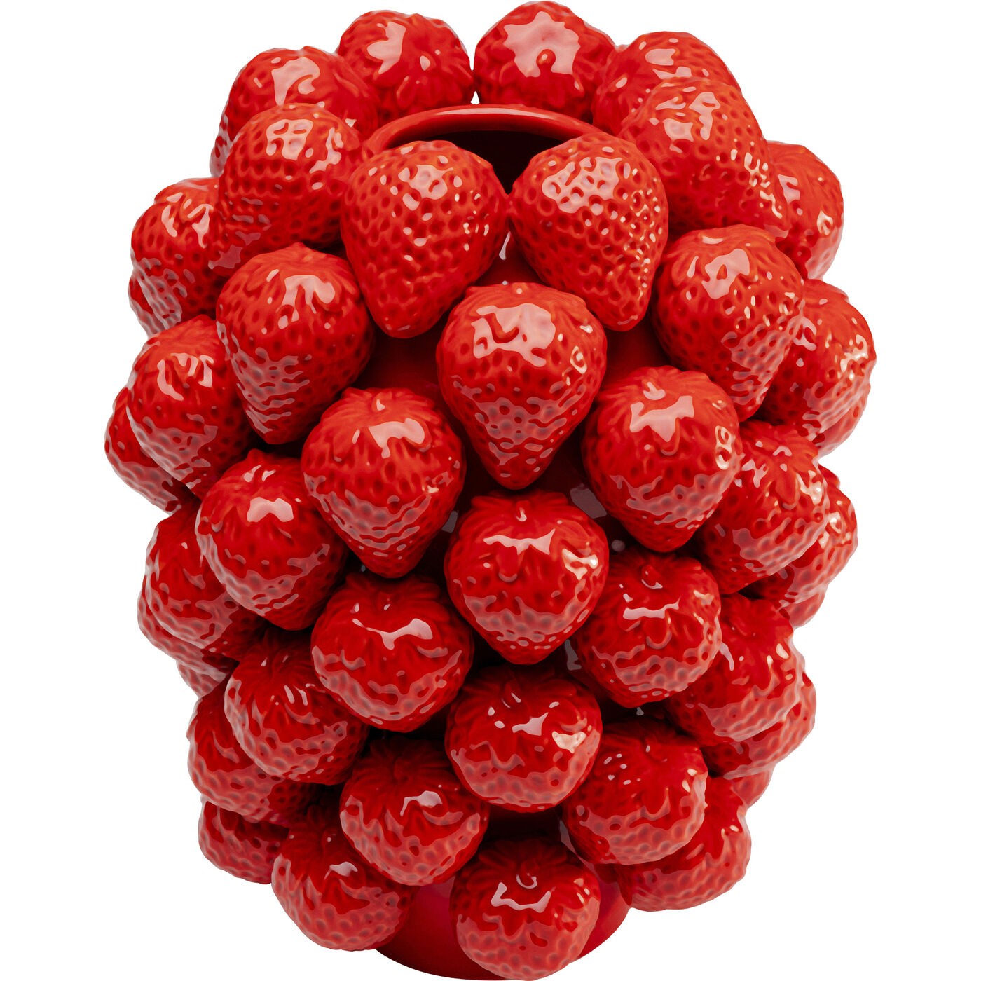 Kare Design Vaas aardbeien rood 30cm