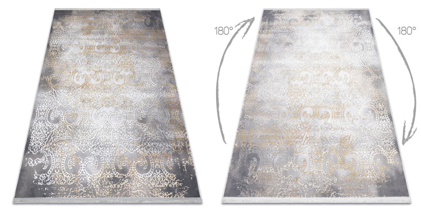 Dywan LUCE 84 nowoczesny Ornament vintage przecierany - 115x170 cm