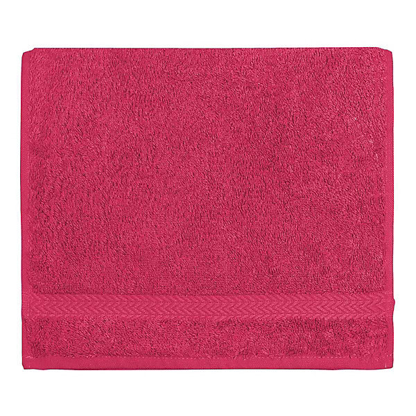 Lot de 3 serviettes invité 550 g/m² Rose Indien 30x50 cm LUXURY