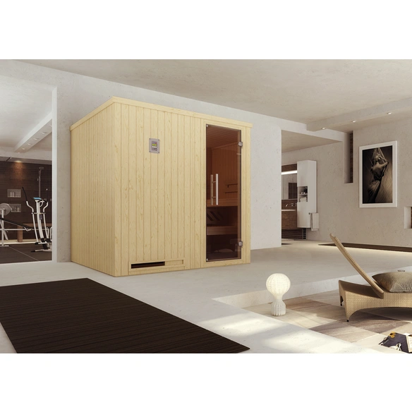 Sauna »Halmstad 2«, BxHxT: 194 x 199 x 177 cm