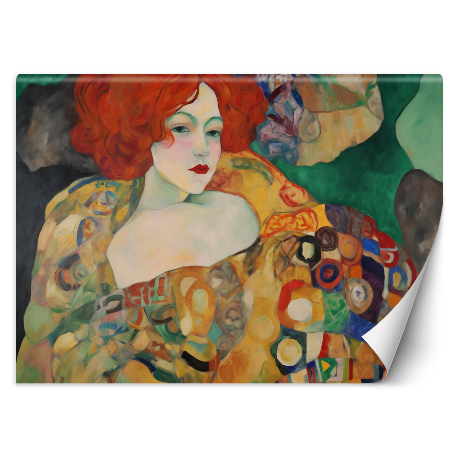 Feeby Fototapeta, Rudowłosa kobieta - G. Klimt 150x105