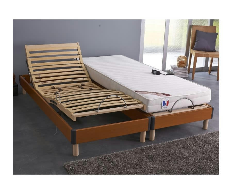 RELAX MOUSSE - Ensemble relaxation mousse ferme 2x80x200