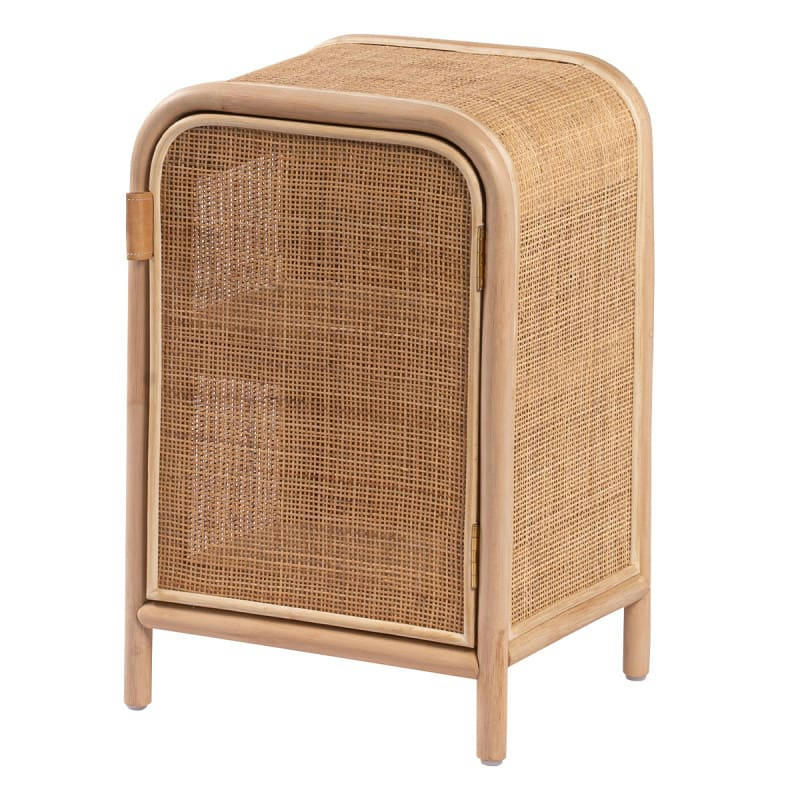 - Table de chevet en cannage