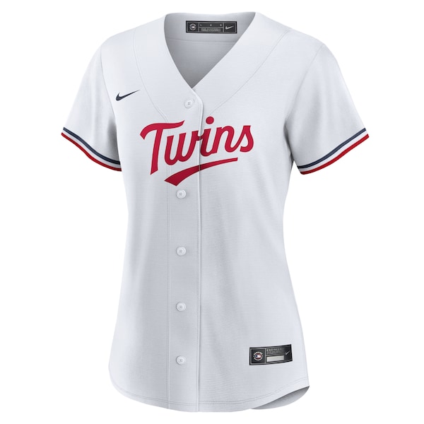 Minnesota Twins Nike Women's #1 Bride Home Replica Jersey - White