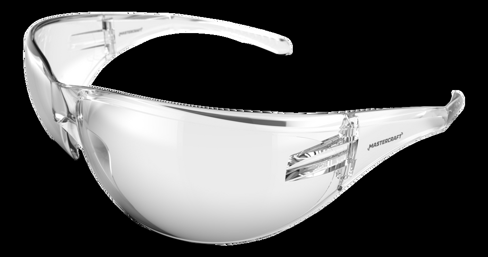 Mastercraft Slipstream Safety Glasses, Clear, 2-pk