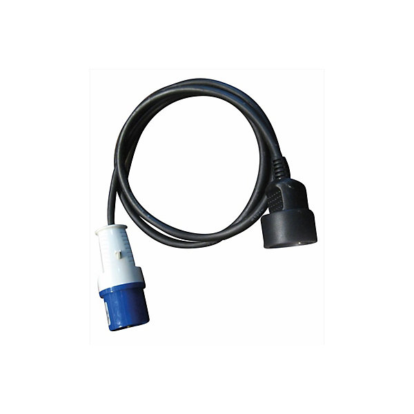PackAdaptateur Mâle CEE 17 220V Femelle   ANTARION Rallonge Electrique 25m Prise P17 Borne Camping Car SUNROAD
