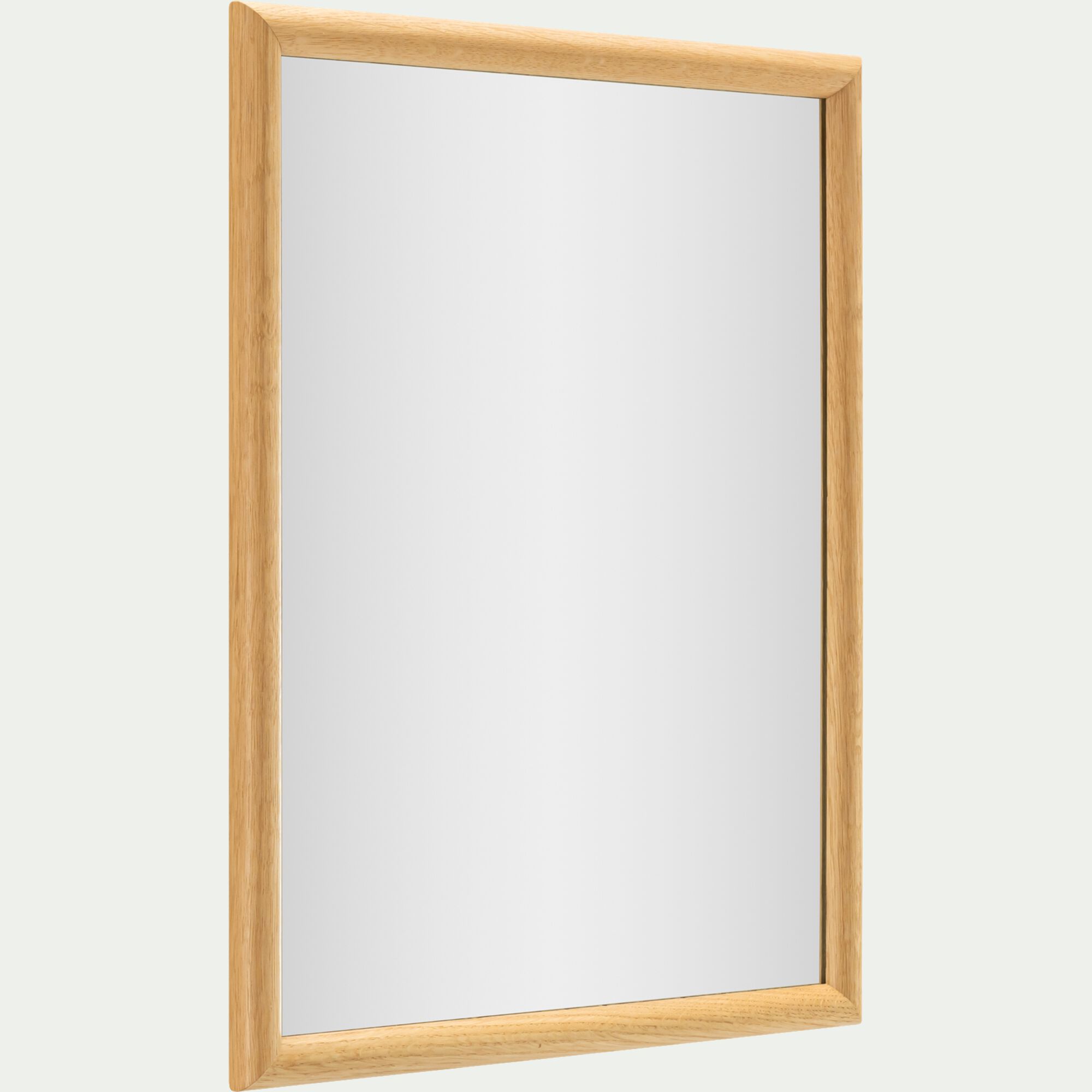 LUCERNA - Miroir en bois de chêne 30x40cm - naturel