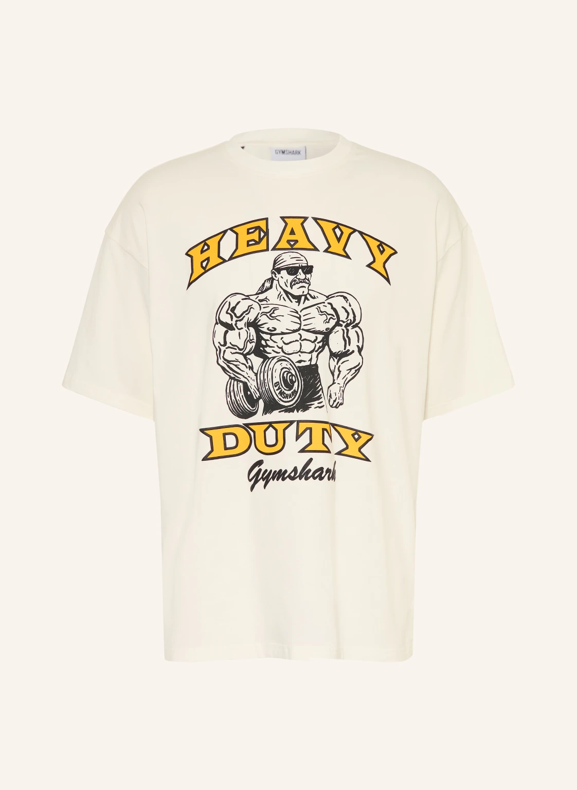 GYMSHARK Oversized-Shirt GFX HEAVY DUTY
