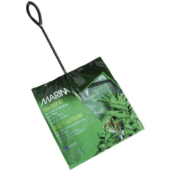 Fangnetz, für Fische, Nylon, schwarz, 20-30 cm