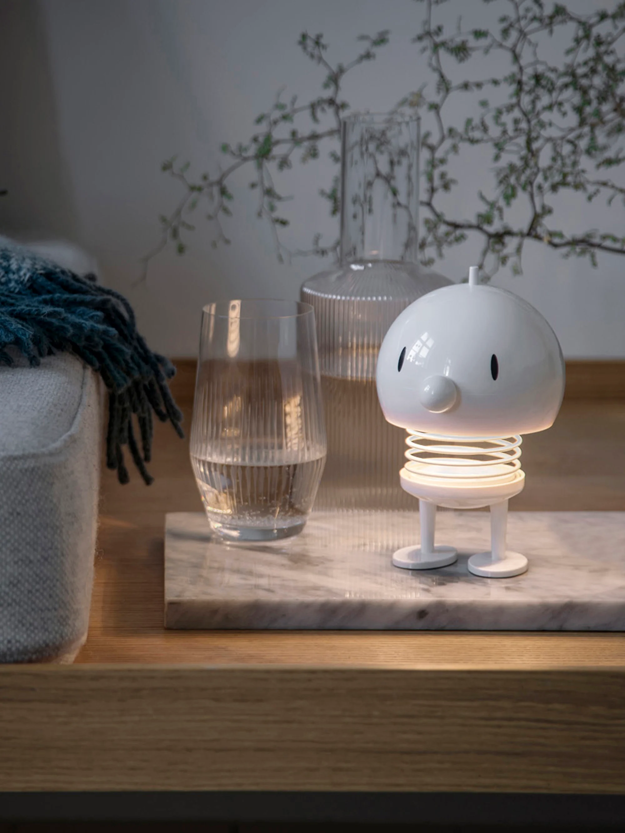 Mobile LED-Tischlampe Choco, dimmbar