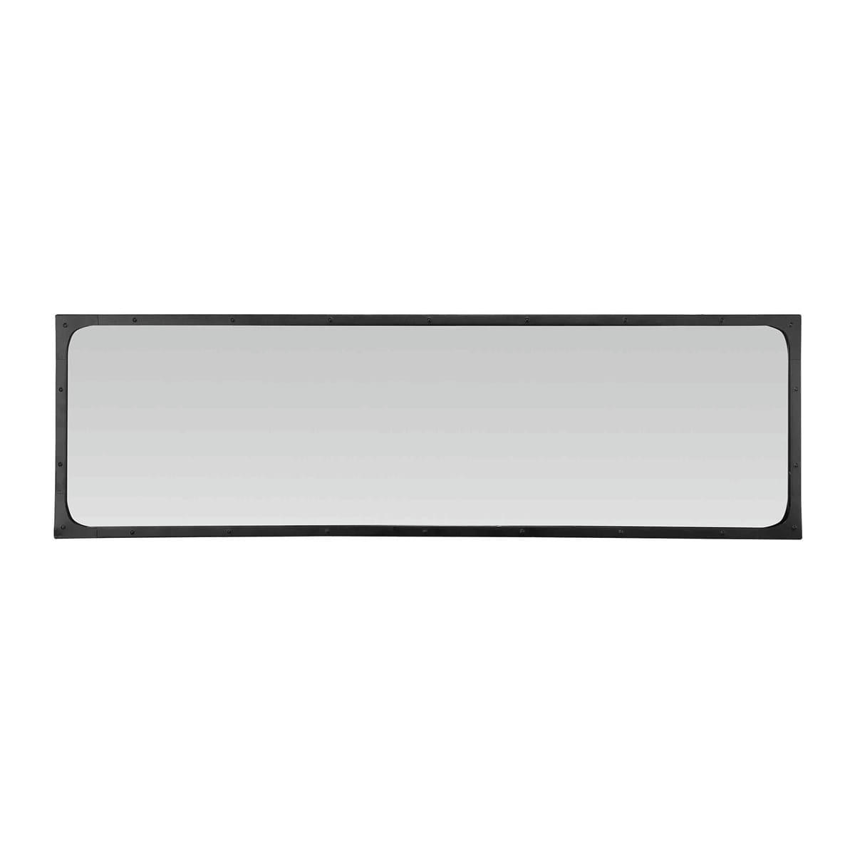 MIROIR INDUSTRIEL AVEC RIVETS - Miroir industriel rectangulaire avec rivets 40x140cm