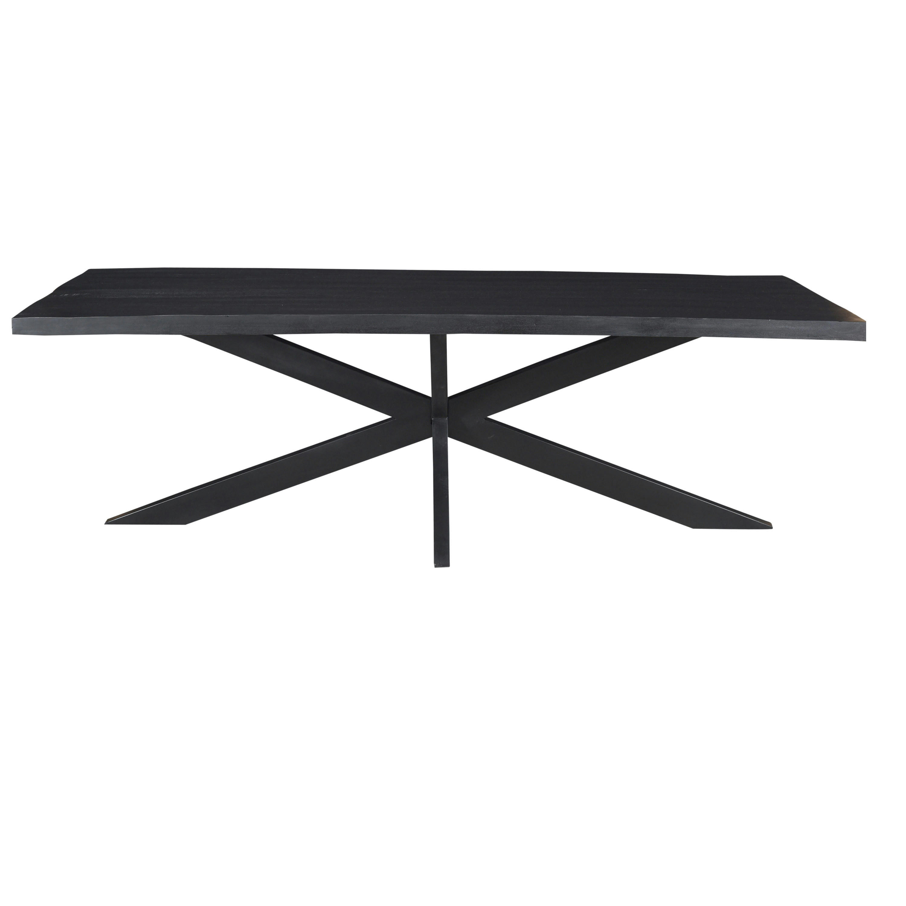 UZES - UZES-Table à manger 8/10 personnes L220, Spider et Manguier noir