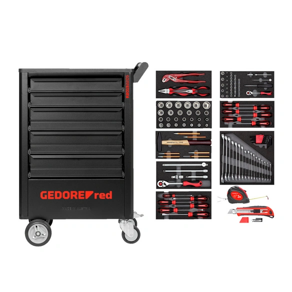 Werkzeugwagen, GEDWorker 119-teilig