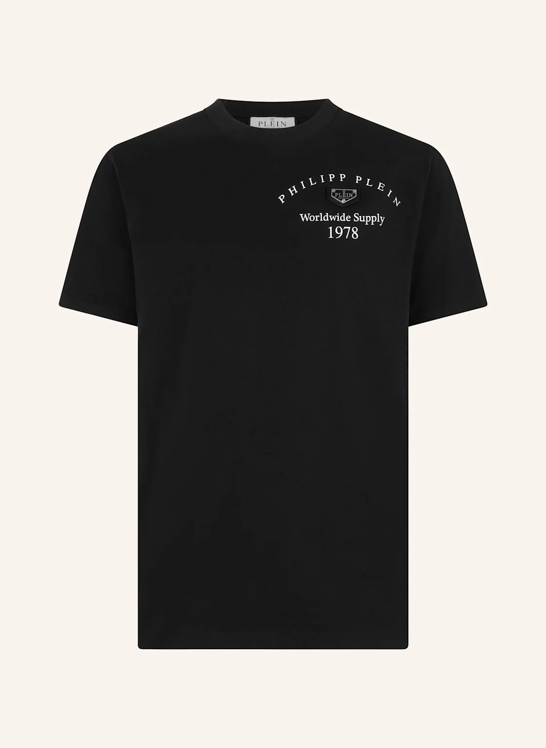 PHILIPP PLEIN Kurzarm-Rundhals-T-Shirt