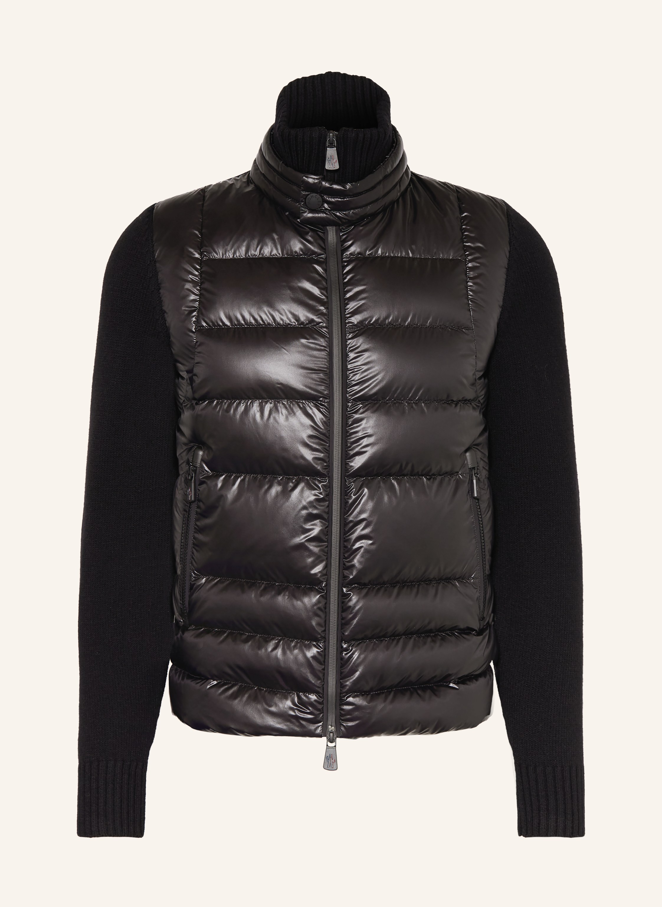MONCLER GRENOBLE Daunenjacke im Materialmix