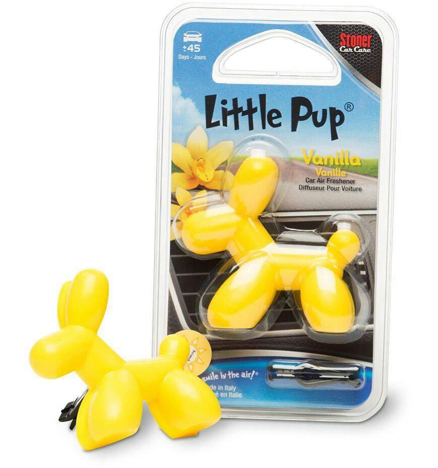 Little Pup Car Vent Clip Air Freshener, Vanilla