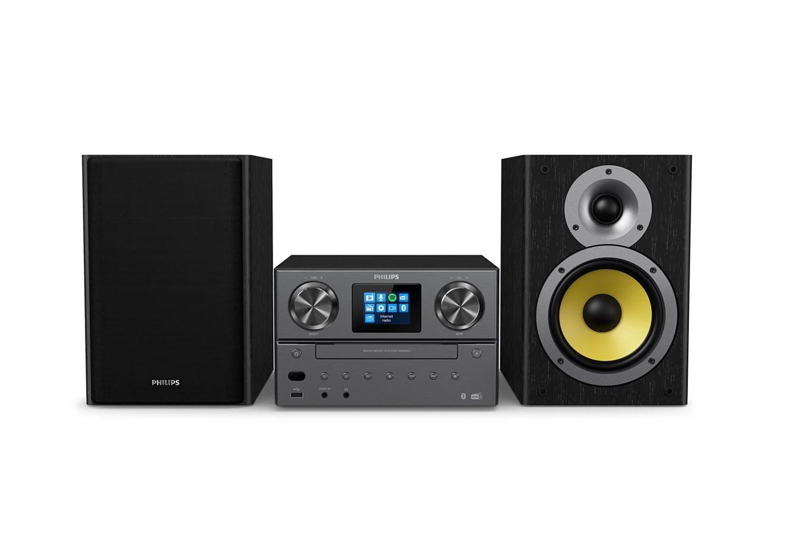 Philips TAM8905 Micro Bluetooth DAB /FM Internet Radio Hi-fi Music System